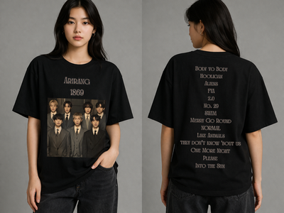 BTS Arirang Album Premium Vintage T-Shirt | eBay