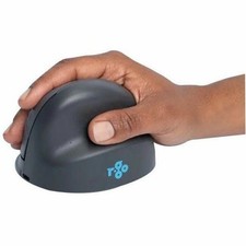 R-Go HE Basic ergonomic mouse, vertical mouse, prevents RSI, medium hand length