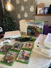 VGC Boxed White Microsoft Xbox One S Games Console & Official Controller -FIFA. 