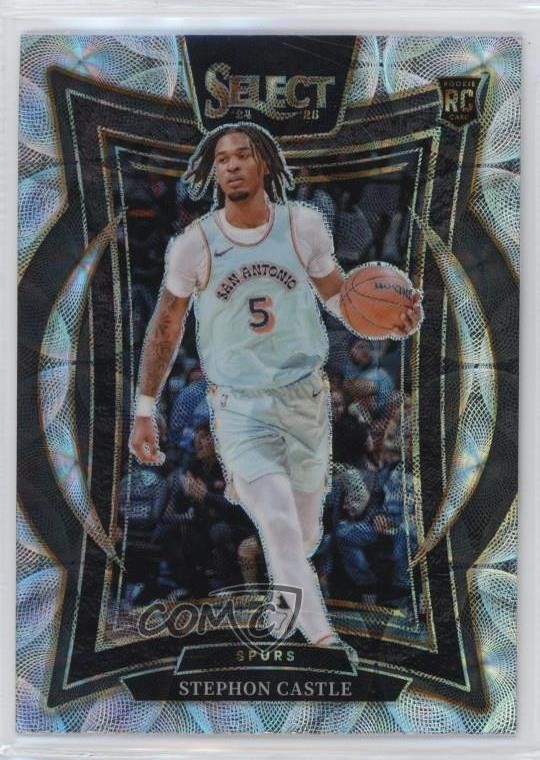 2024-25 Panini Select Concourse Scope Prizm Stephon Castle #72 1l1a