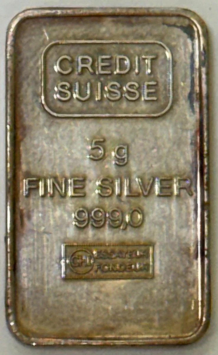 Credit Suisse Silver Bullions for sale | eBay