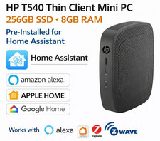 Home Assistant OS Server HAOS Pre-Installed HP T540 Mini PC 8GB 256GB Silent