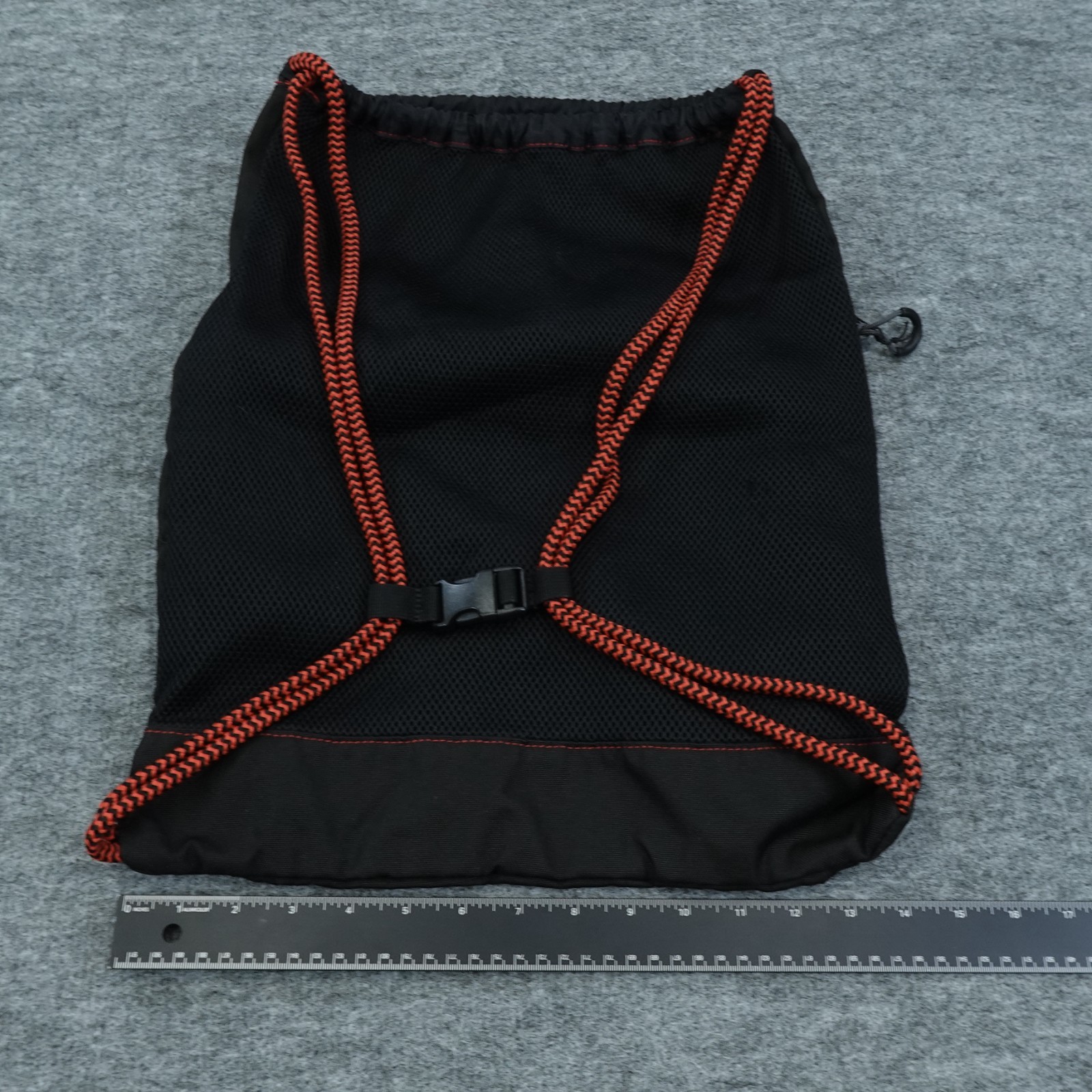 Titleist Cinch Drawstring Backpack Black Red Bag … - image 5