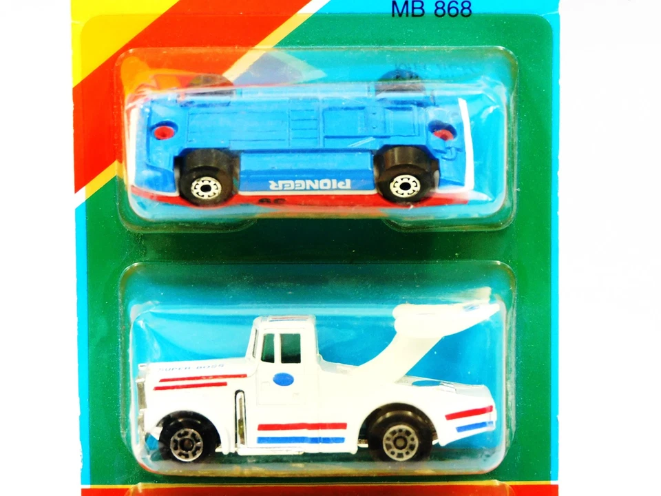 Matchbox Superfast set MB868 Ferrari 308 Volvo Kenworth peterbilt value pack  - Immagine 2 di 4