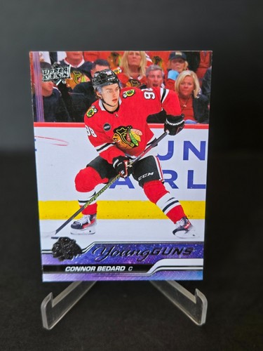 2023-24 Upper Deck Series 2 Connor Bedard Young Guns RC #451 Chicago Blackhawks