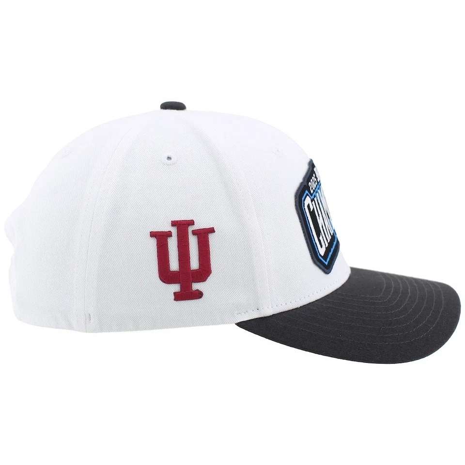 Indiana Hoosiers OFICIAL 2025 Big 10 Champions vestuario gorra ajustable Foto 2 de 3
