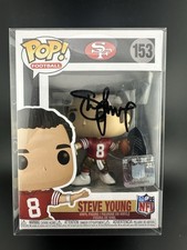 Steve Young Autographed Signed Funko Pop! #153 San Francisco 49ers Beckett COA