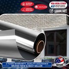 5% VLT Window Film UV Blacking Reflective Privacy Tint Foil Home Office Car