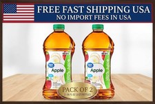 2 pack Great Value 100 Apple Juice, 96 fl oz