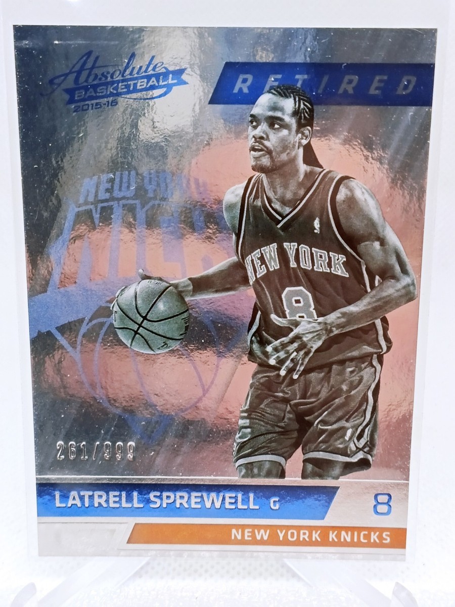2015-16 Panini Absolute - Retired Latrell Sprewell #148 /999 for