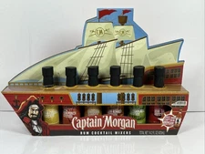 Captain Morgan Spiced Rum Cocktail Mixers 6 Flavors 14.2 Fl. Oz. Sealed NOS