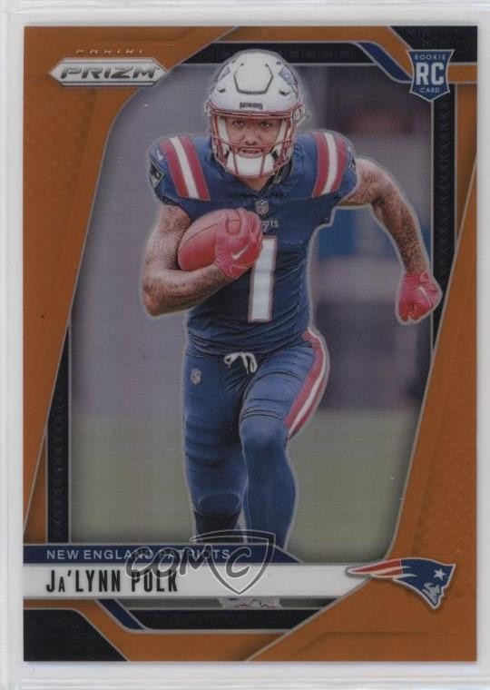 2024 Panini Prizm Rookies Orange Prizm 116/249 Ja'Lynn Polk #339 Rookie RC 1dm4