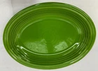 Fiesta FiestaWare Shamrock Green Retired Oval Serving Platter Homer Laughlin