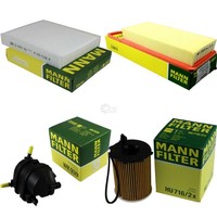 Mann Inspektionspaket Filterset FüR Ford Fiesta V 1.4 Tdci Fusion