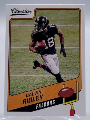 2021 CLASSICS CALVIN RIDLEY FOOTBALL CARD FALCONS NFL 21 panini