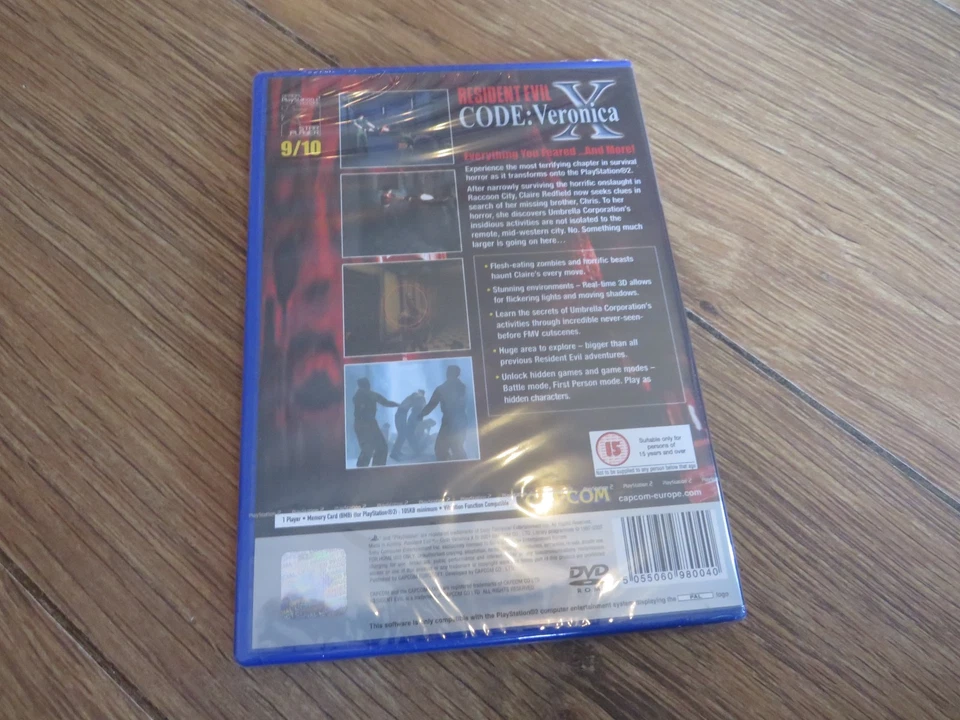 Resident Evil Code: Veronica X - Sony PlayStation 2 PS2 - New & Factory Sealed - Image 2 of 4