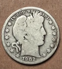1902 S   BARBER HALF DOLLAR