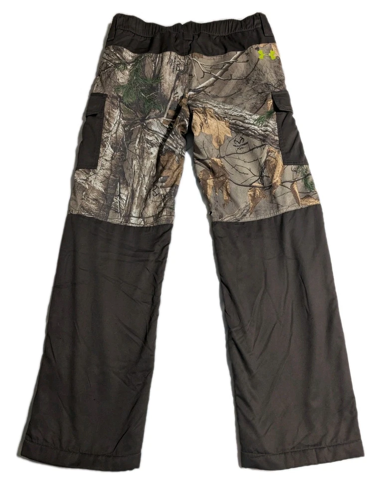 Under Armour Youth L UA Storm2 Scent Control Hunting Pants Realtree Xtra Flaws - Image 4 of 4