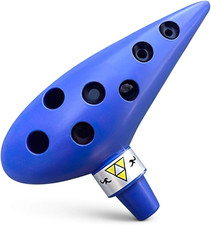 Ocarina of Time Replica - Ocarina Musical Instrument with Tutorial and Songs - T