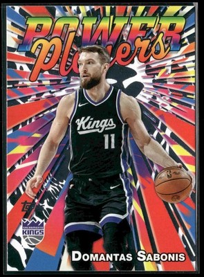 2025-26 Topps - Power Players #PP-14 Domantas Sabonis