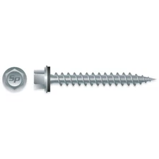 #9 x 2-1/2" Hi-HWH POLE GRIPPER SCREWS w/BONDED WASHER 5lb | PGA940V