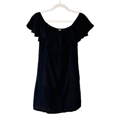 tommy bahama black linen dress Tommy Bahama Two Palms Short Sleeve Black Linen Collared Dress