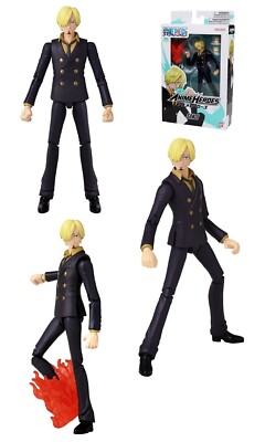 16CM Genuine BANDAI One Piece SANJI Original Boxed Action Figure