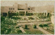 Samarkand Persian Hotel, Santa Barbara, California RPPC