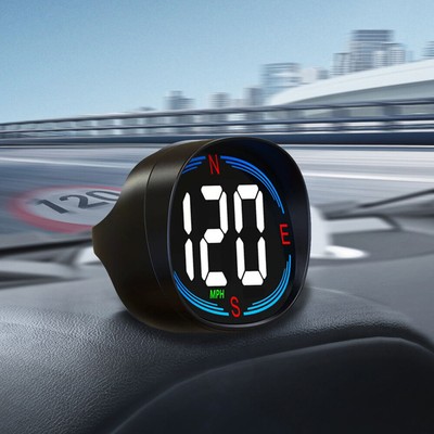 GPS Car digital speedometer HUD Head-up display Speed Alarm Gadgets MPH KMH