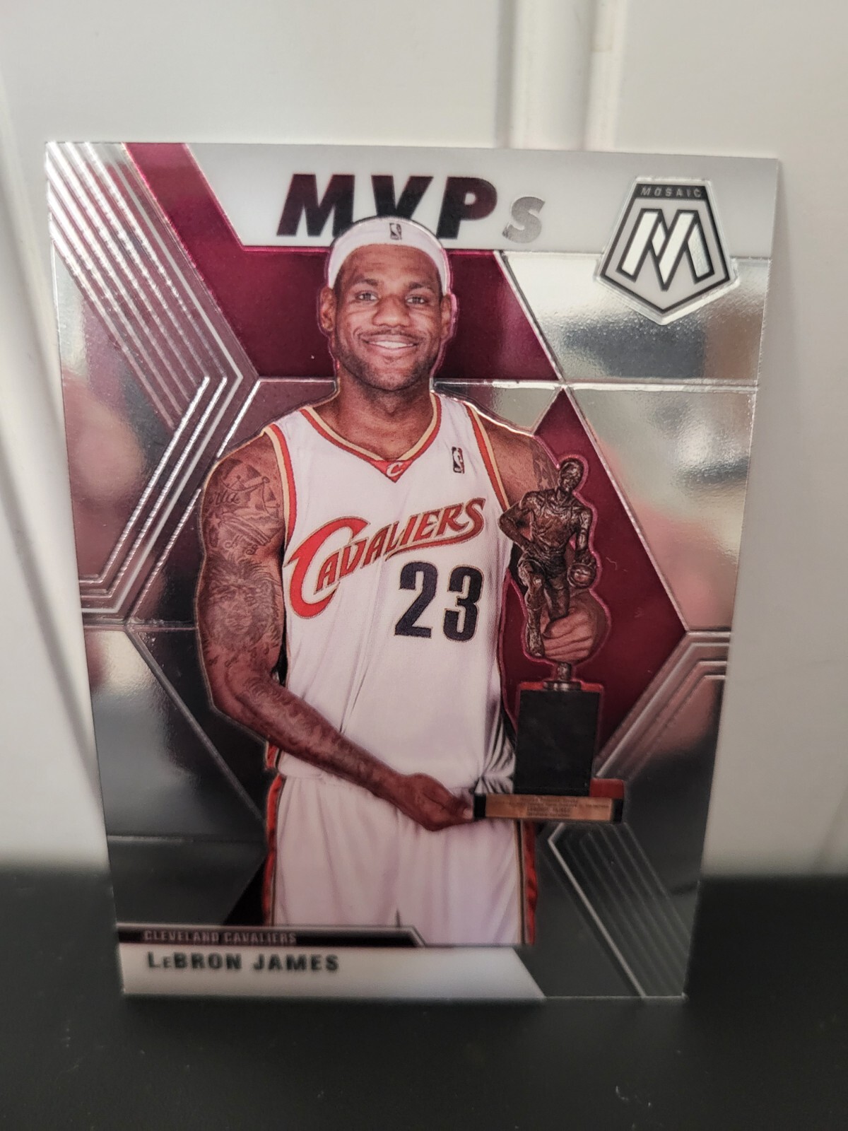 2019-20 Panini Mosaic - MVPs  Prizm #298 LeBron James