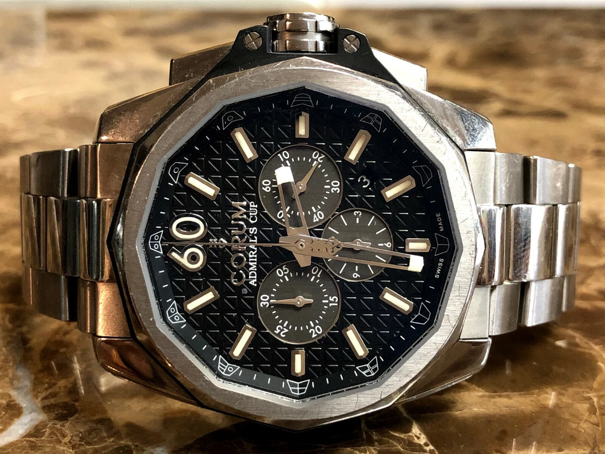 Corum Admiral s Cup Ac One 45mm Chronograph Titanium Automatic