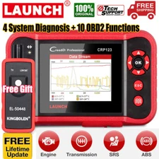 Launch CRP123 Car Engine ABS SRS Transmission Diagnostic Tools OBD2 Scanner USA