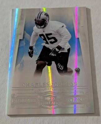 2007 Donruss Threads # 188 Charles Johnson Rookie Century Proof Silver #D /100