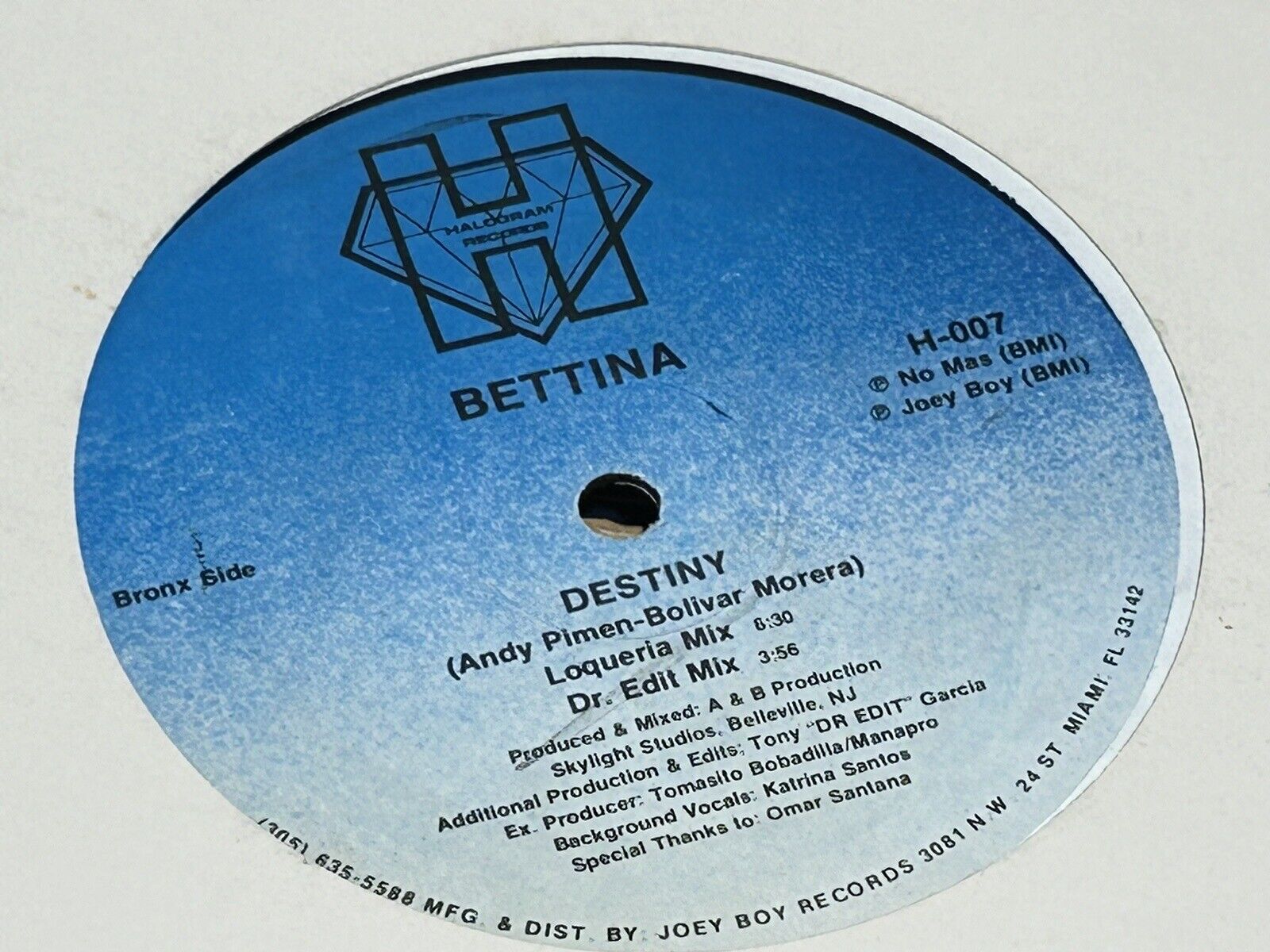 BETTINA 12" DESTINY