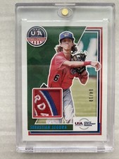 2022 Panini USA Baseball Stars and Stripes Mat #74 Sebastian Segura Jersey /10