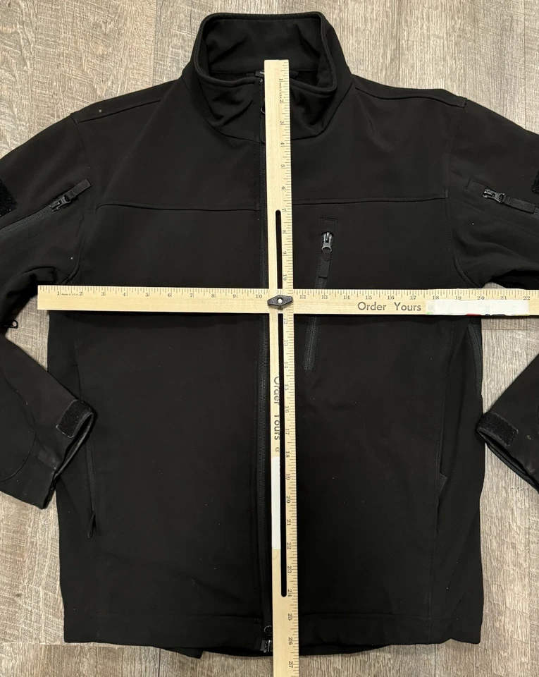 Condor Tactical Jacket Mens Small Black Soft Shell Full Zip Military Coat Adult - Image 4 of 4