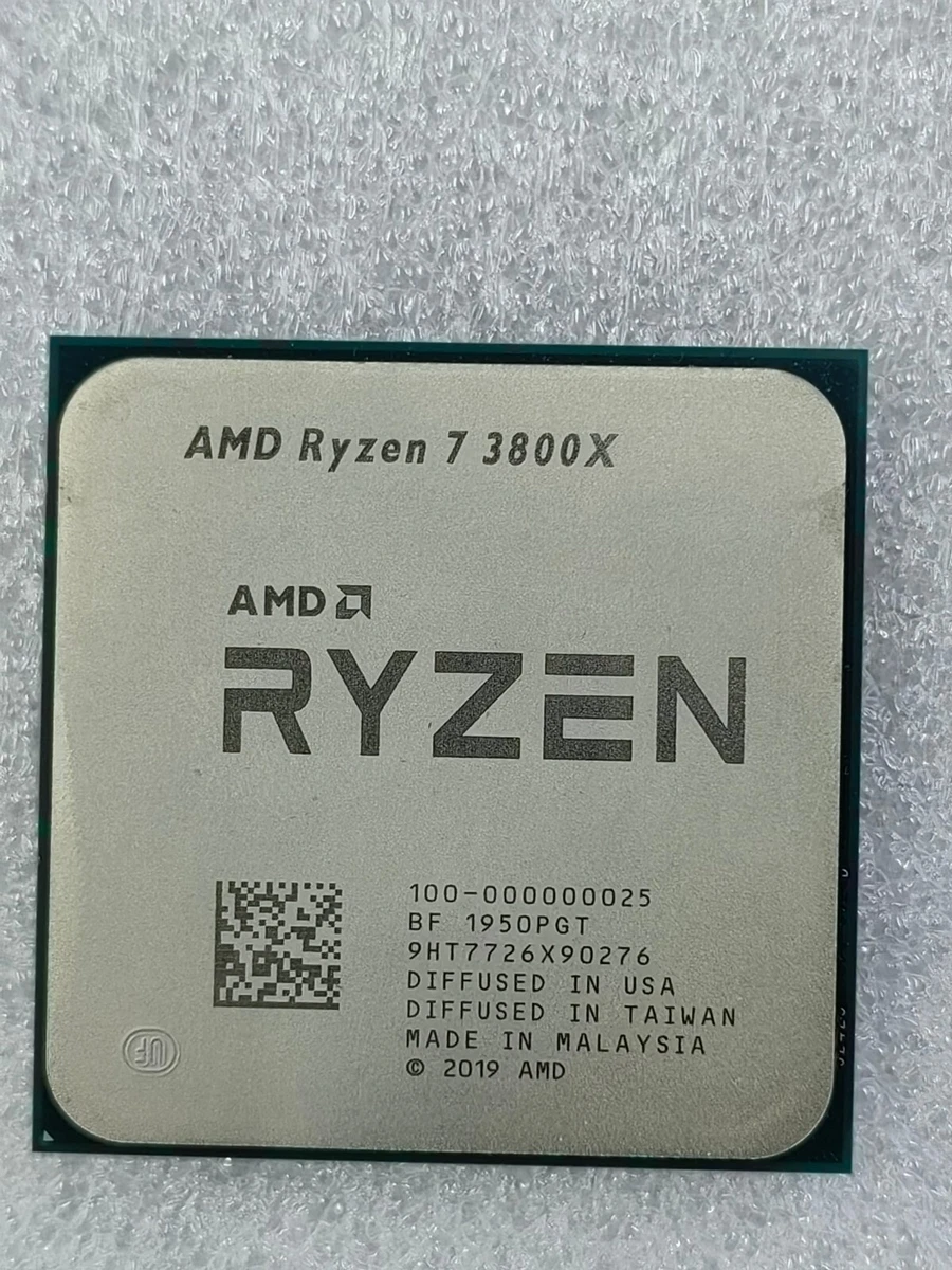 CPU AMD Ryzen 7 3800X CPU Amazon.com: AMD Ryzen 7 3800X 8-Core, 16-Thread Unlocked
