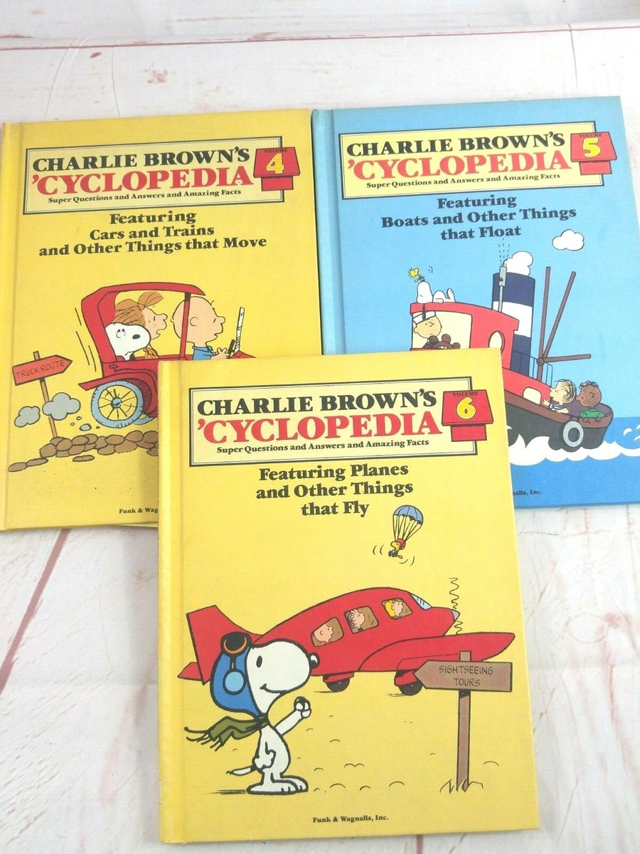 Vintage Charley Brown's 'Cyclopedia Volumes 1-12 c.1980 Charles