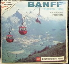Banff National Park Alberta Canada Rockies 3d View-Master 3 Reel Packet SEALED
