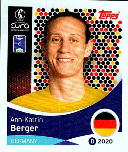 TOPPS UEFA WOMEN´S EURO SWITZERLAND 2025 STICKERS PARTE 1 (1 - 236) - Imagen 176 de 237