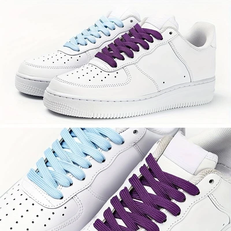 Flat Trainers Boot Shoe Laces Pair Colour Quality Ties Short Long Kids Adult UK - Image 3 of 4