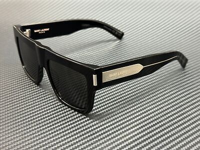 SAINT LAURENT SL 628 001 Black Grey Men's Medium 55 mm SAINT LAURENT SL 628 001 Black Grey Men's Medium 55 mm