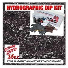 Hydrographic dip kit Transparent Shattered hydro dip dipping 16oz