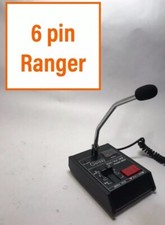 6 Pin Ranger Galaxy Echo Master POWER BASE MICROPHONE CB HAM ROGER BEEP MIC