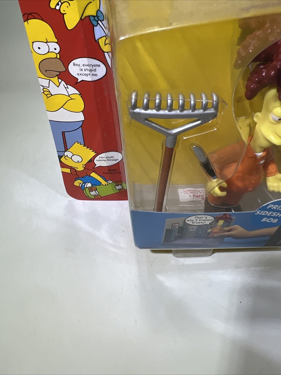 レア　Playmates シンプソンズ　PRISON SIDESHOW  BOB The Simpsons Prison Sideshow Bob Action Figure by Playmates