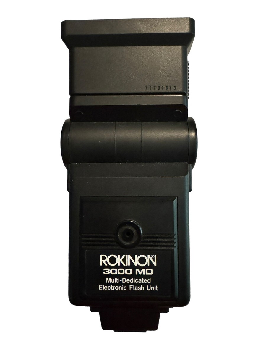 Vintage Rokinon Quick 3000MD Bounce Automatic Zoom Multi-Dedicated