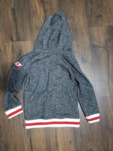ATC All Things Canadian Kids MEDIUM Full Zip Long Sleeve Hoodie - Picture 3 of 3
