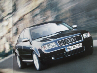Audi S6 Limousine & Avant (4B) katalog Juli 1999 Broschüre catalogue
