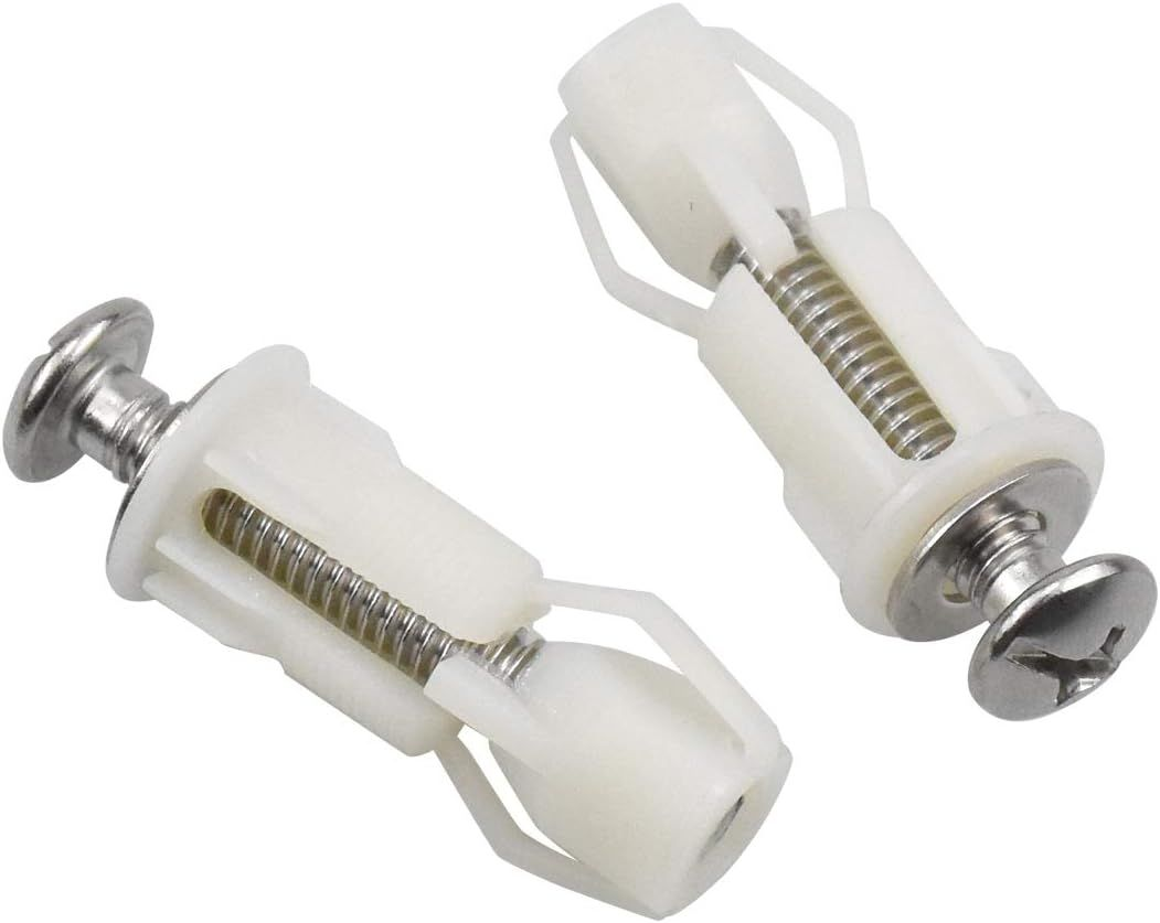 Toilettensitz Schraubensatz - 2 Stück Edelstahl Montageschrauben Für WC-Sitz