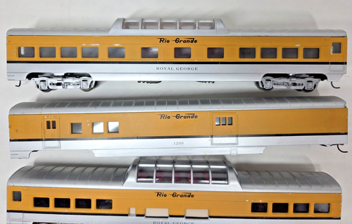 LOT 4 Con Cor Rio Grande HO Passenger Train Cars - Picture 2 of 7